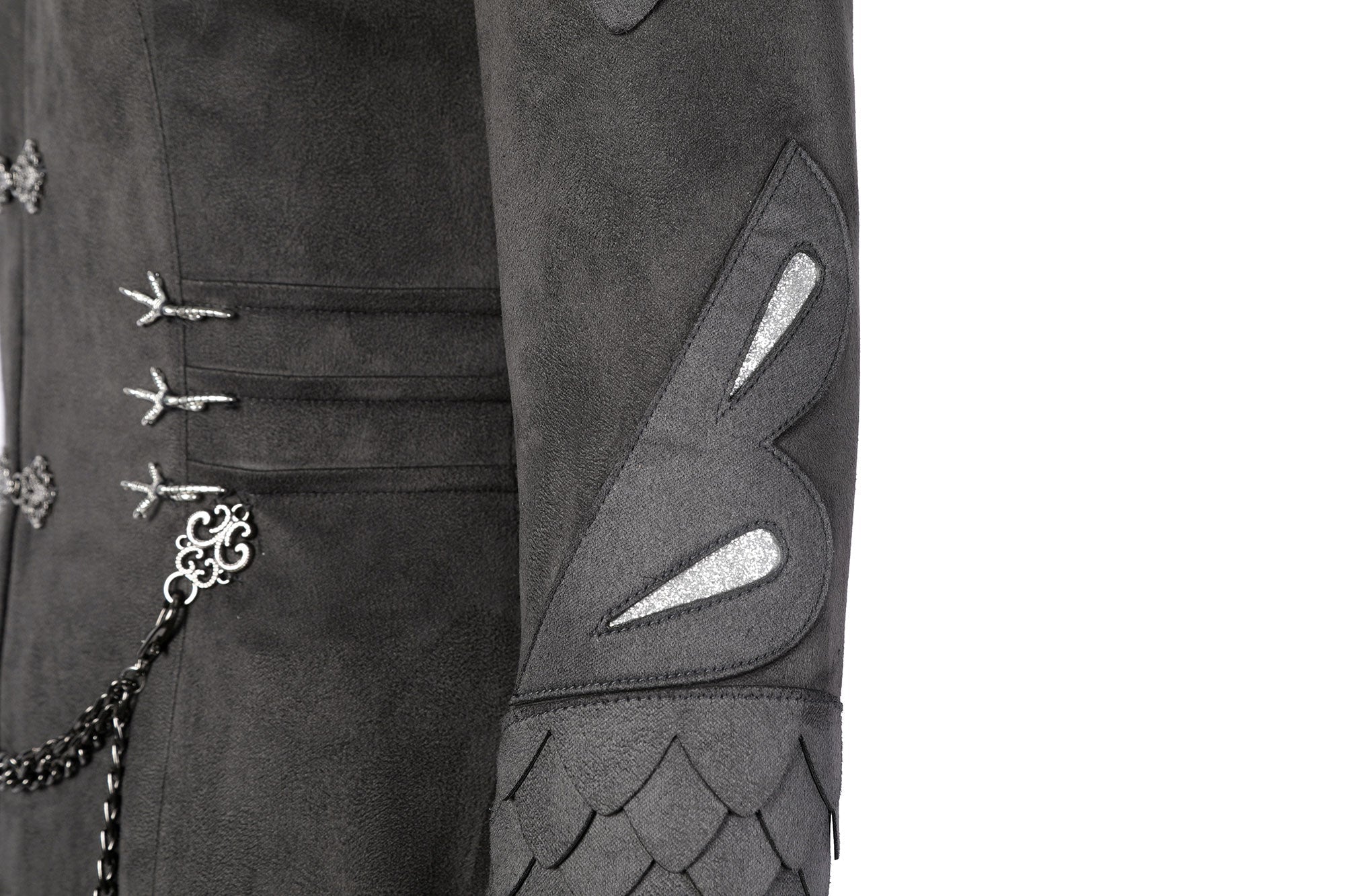 House of the Dragon Rhaenyra Black Riding Cosplay Costume Suit with Necklace - Coscosmos