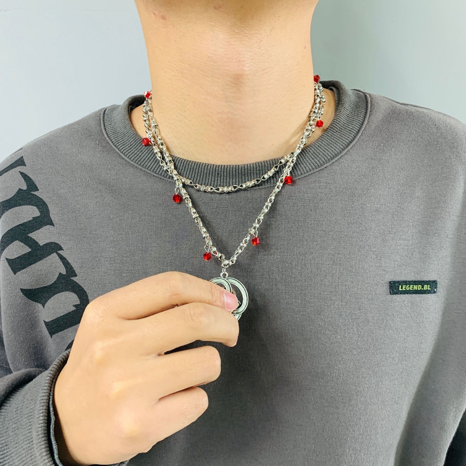 House of the Dragon Rhaenyra Black Riding Cosplay Costume Suit with Necklace - Coscosmos