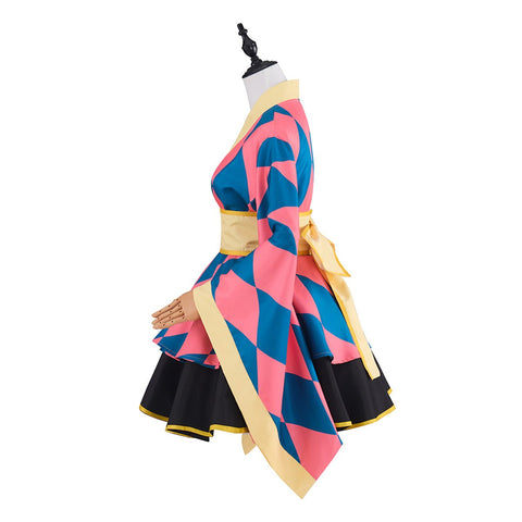 Howl’s Moving Castle Kimono Cosplay Costume – Elegant Anime Outfit - Coscosmos