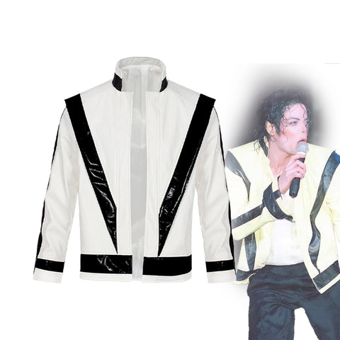 Iconic MJ Thriller Jacket Cosplay Stage Performance Outfit for Halloween - Coscosmos