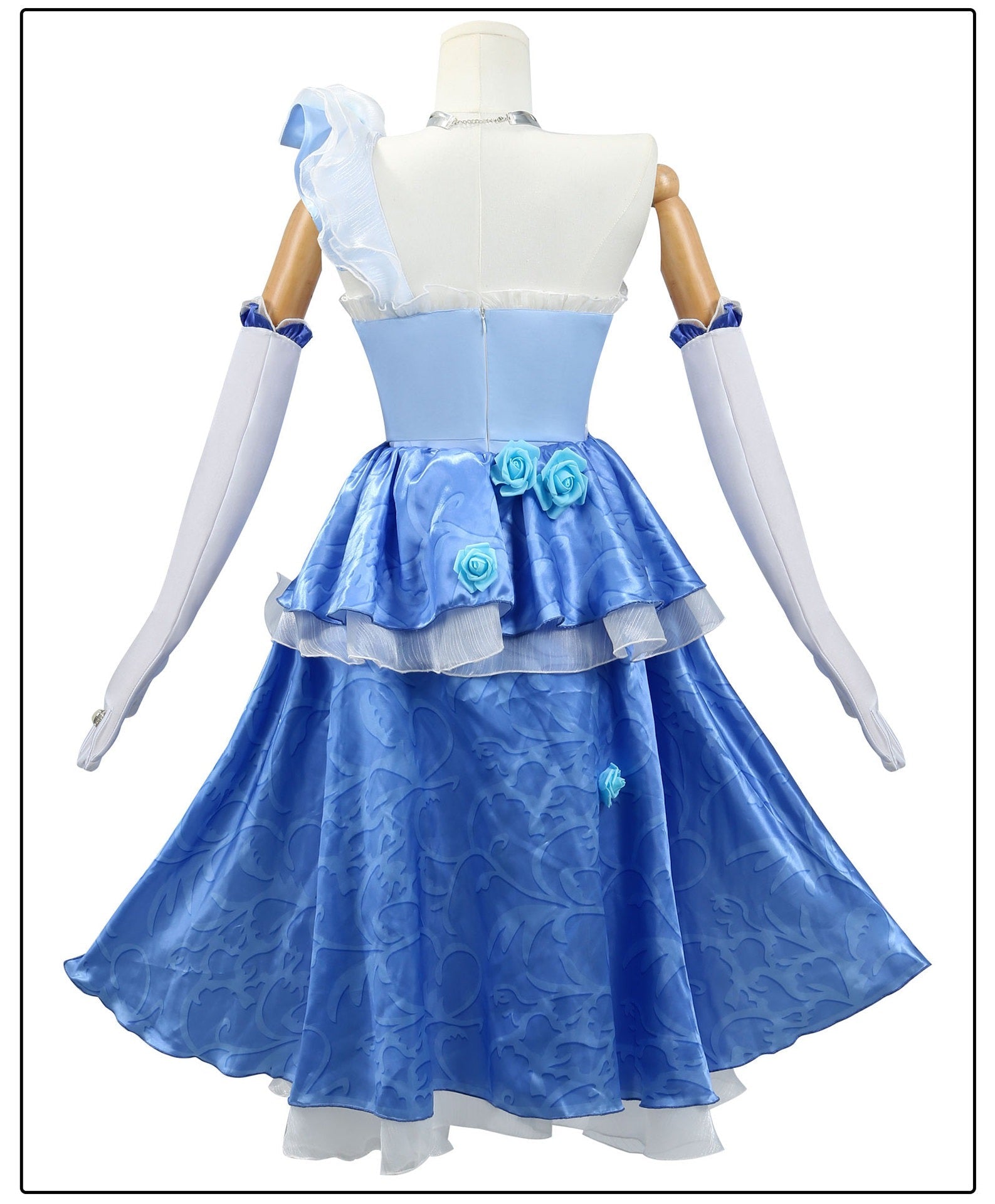 Identity V Barmaid “Rose on the Waves” Cosplay Costume – Game Anime Outfit for Women, High - Quality Stage Performance & Themed Party Wear - Coscosmos