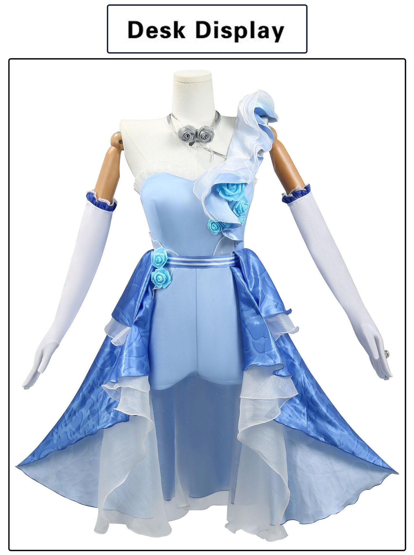 Identity V Barmaid “Rose on the Waves” Cosplay Costume – Game Anime Outfit for Women, High - Quality Stage Performance & Themed Party Wear - Coscosmos
