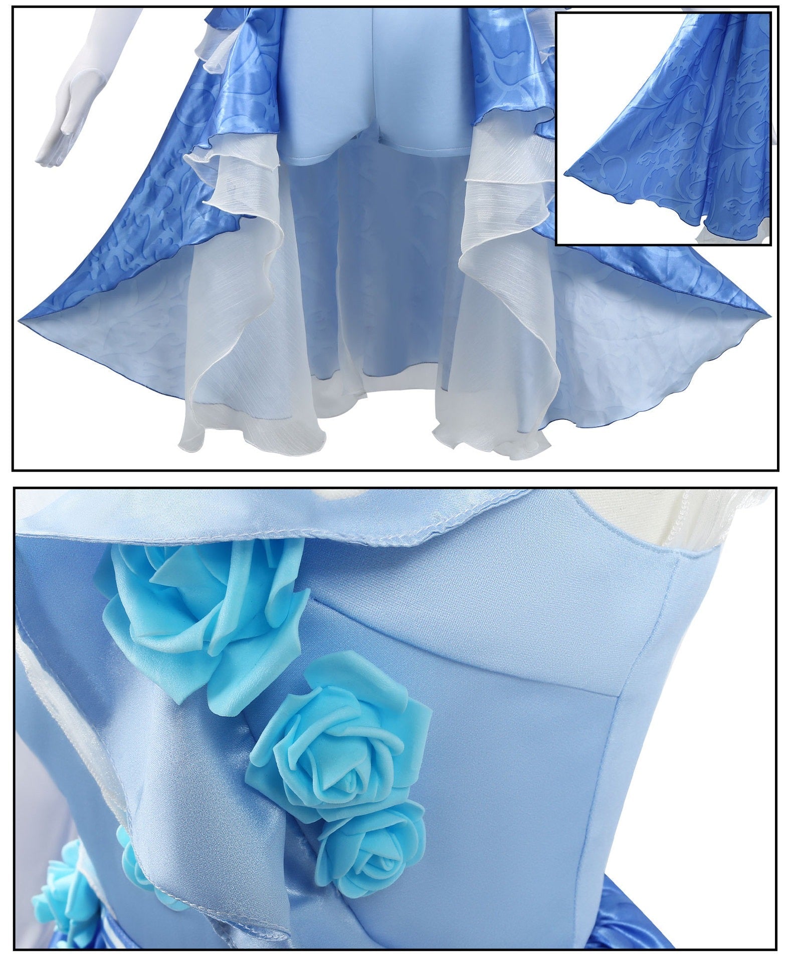 Identity V Barmaid “Rose on the Waves” Cosplay Costume – Game Anime Outfit for Women, High - Quality Stage Performance & Themed Party Wear - Coscosmos