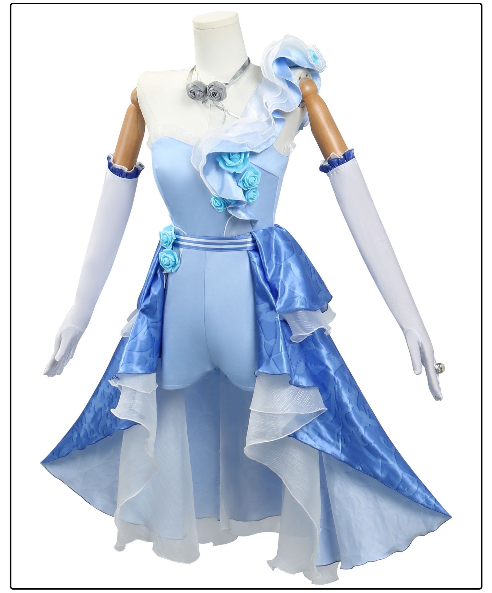 Identity V Barmaid “Rose on the Waves” Cosplay Costume – Game Anime Outfit for Women, High - Quality Stage Performance & Themed Party Wear - Coscosmos