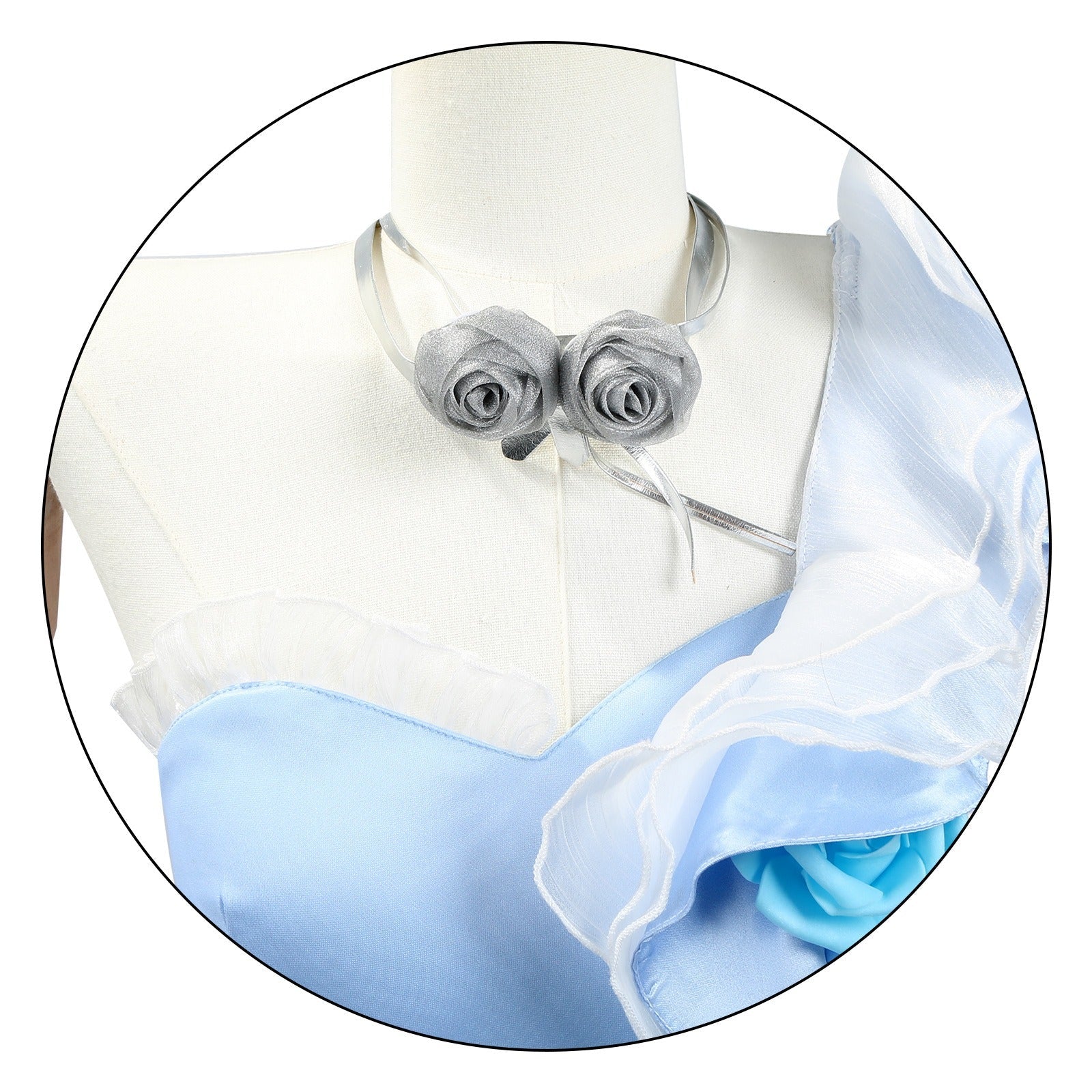 Identity V Barmaid “Rose on the Waves” Cosplay Costume – Game Anime Outfit for Women, High - Quality Stage Performance & Themed Party Wear - Coscosmos