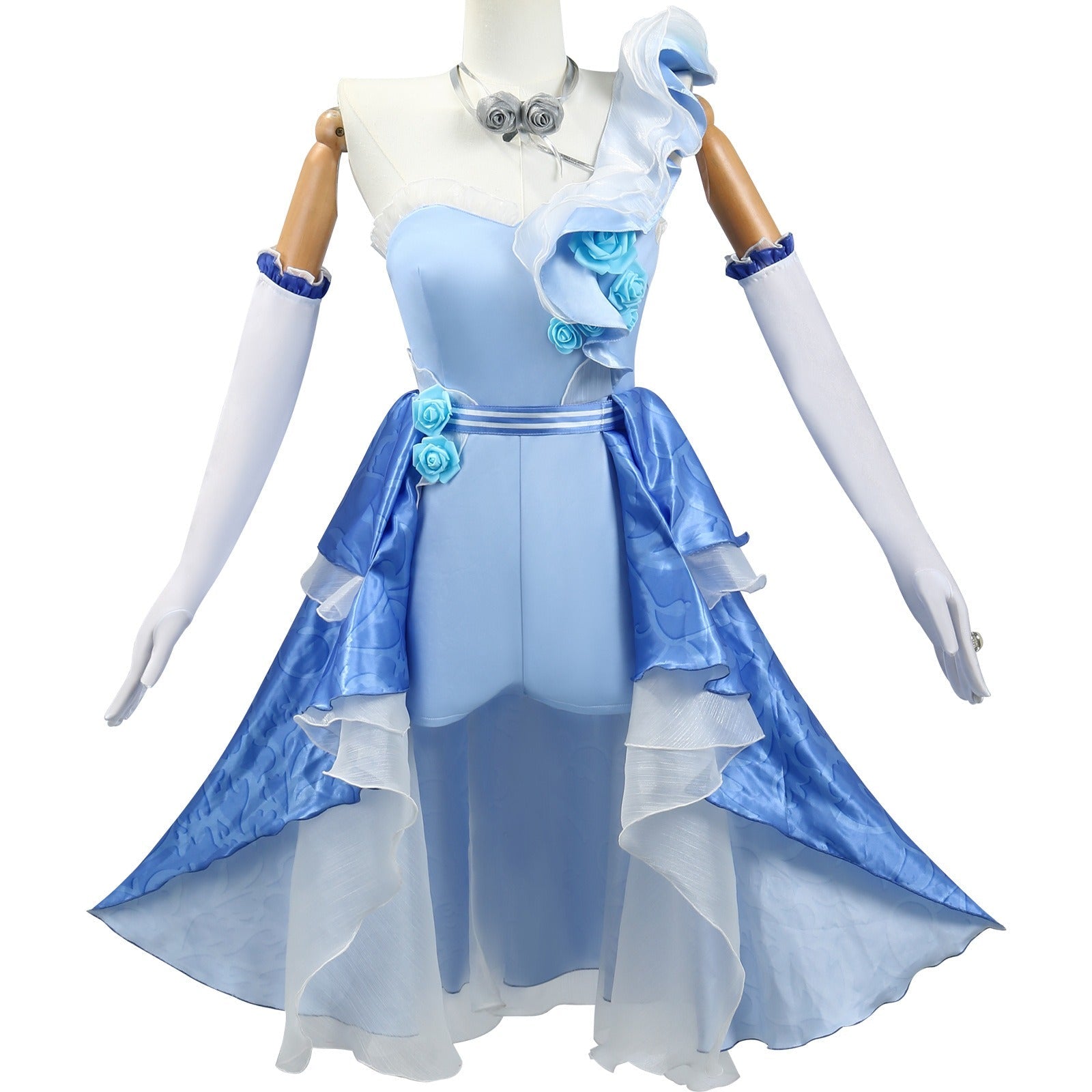 Identity V Barmaid “Rose on the Waves” Cosplay Costume – Game Anime Outfit for Women, High - Quality Stage Performance & Themed Party Wear - Coscosmos