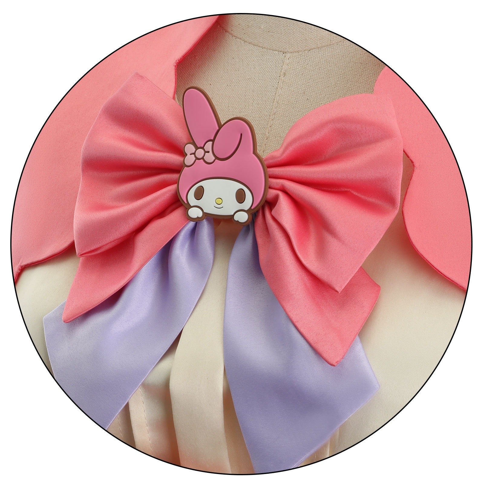 Identity V COS Costume: Red Riding Hood Mary × Melody Sanrio Crossover – Cheerleader Cosplay Anime Outfit for Fans - Coscosmos