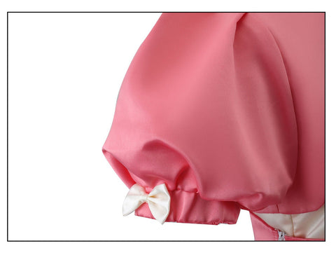 Identity V COS Costume: Red Riding Hood Mary × Melody Sanrio Crossover – Cheerleader Cosplay Anime Outfit for Fans - Coscosmos