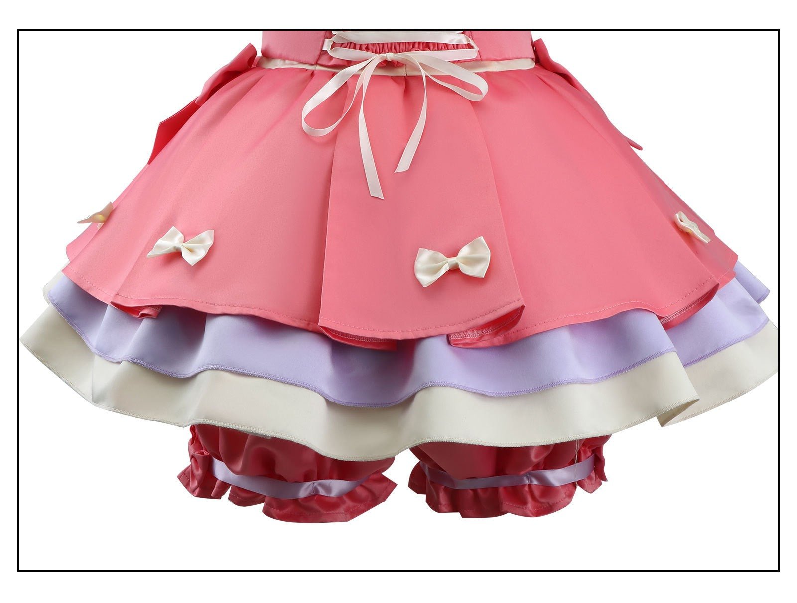Identity V COS Costume: Red Riding Hood Mary × Melody Sanrio Crossover – Cheerleader Cosplay Anime Outfit for Fans - Coscosmos