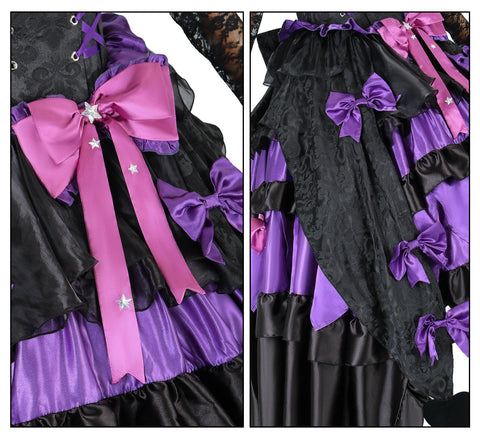 Identity V COS Costume: Sanrio Collaboration Red Lady Cosplay & Cheerleader Game Anime Outfit - Coscosmos