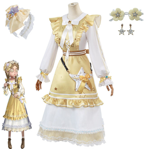 Identity V Cosplay Costume – Toy Merchant “Glimmer of Dawn” – Anne Complete Set for Cosplayers - Coscosmos
