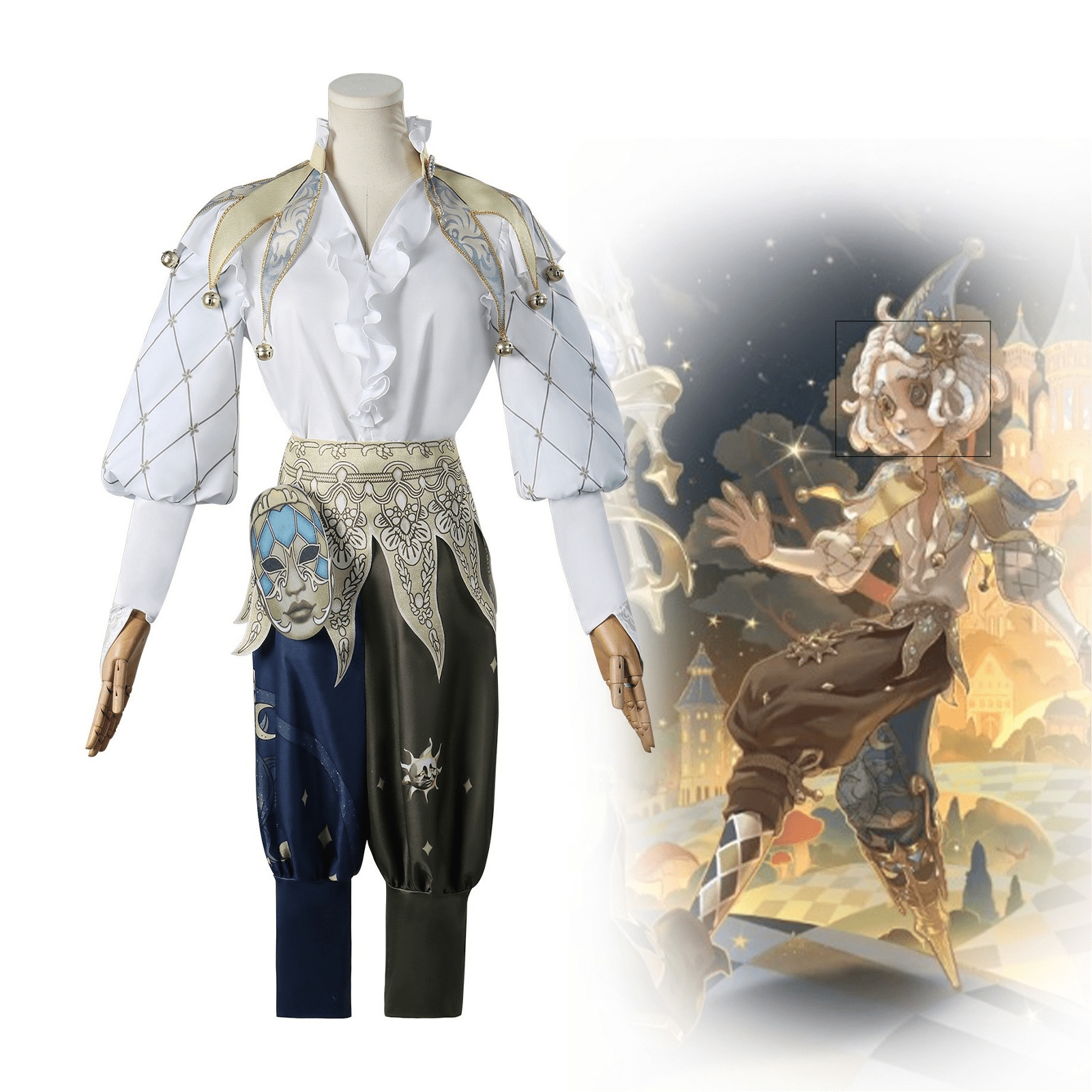 Identity V Crying Clown Dying Sun Cosplay Costume – A - Tier Outfit for Cosplayers - Coscosmos