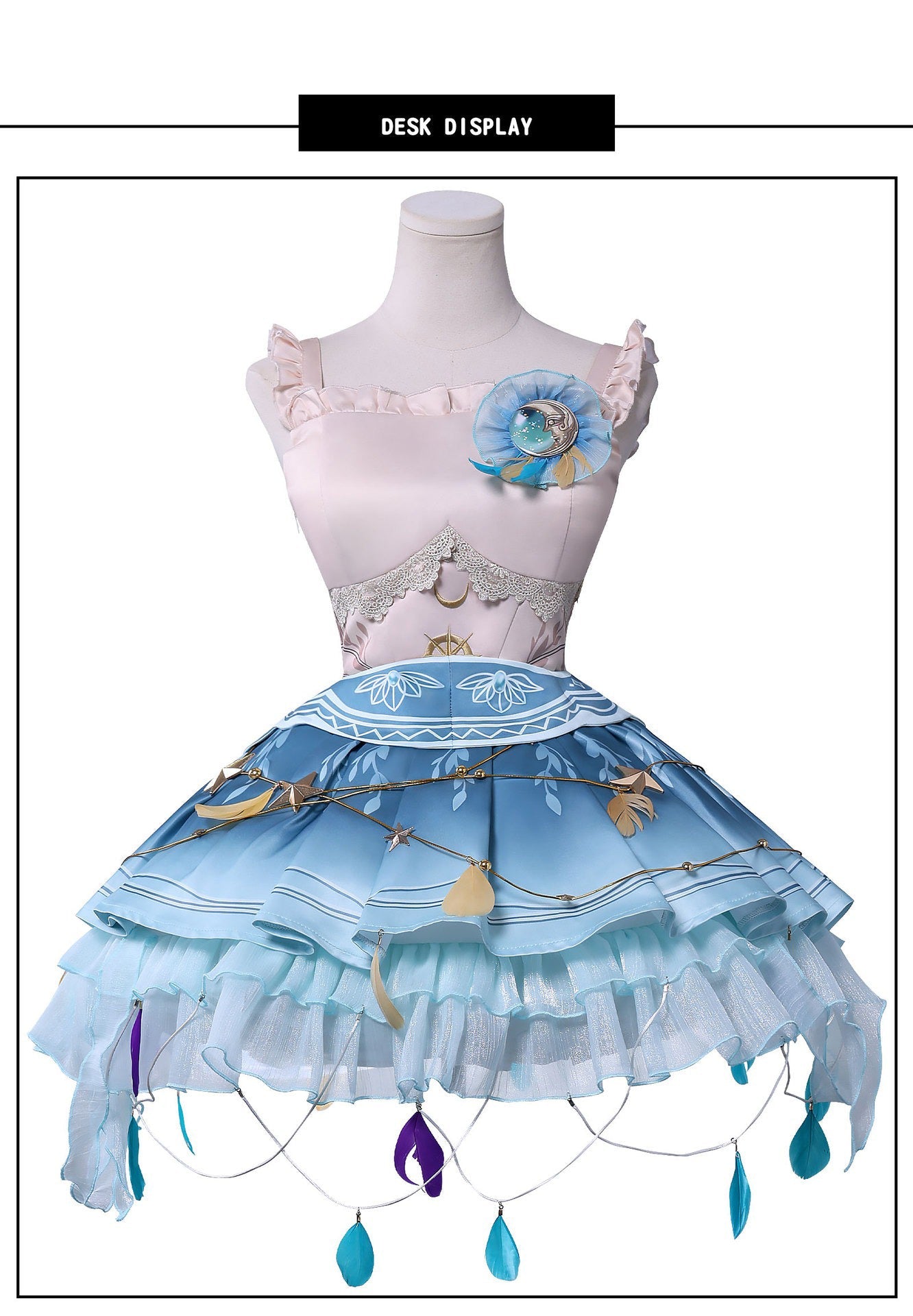 Identity V “Dancer’s Drifting Moonlight” Rare Costume Cosplay Outfit – Game Anime Costume for Women - Coscosmos