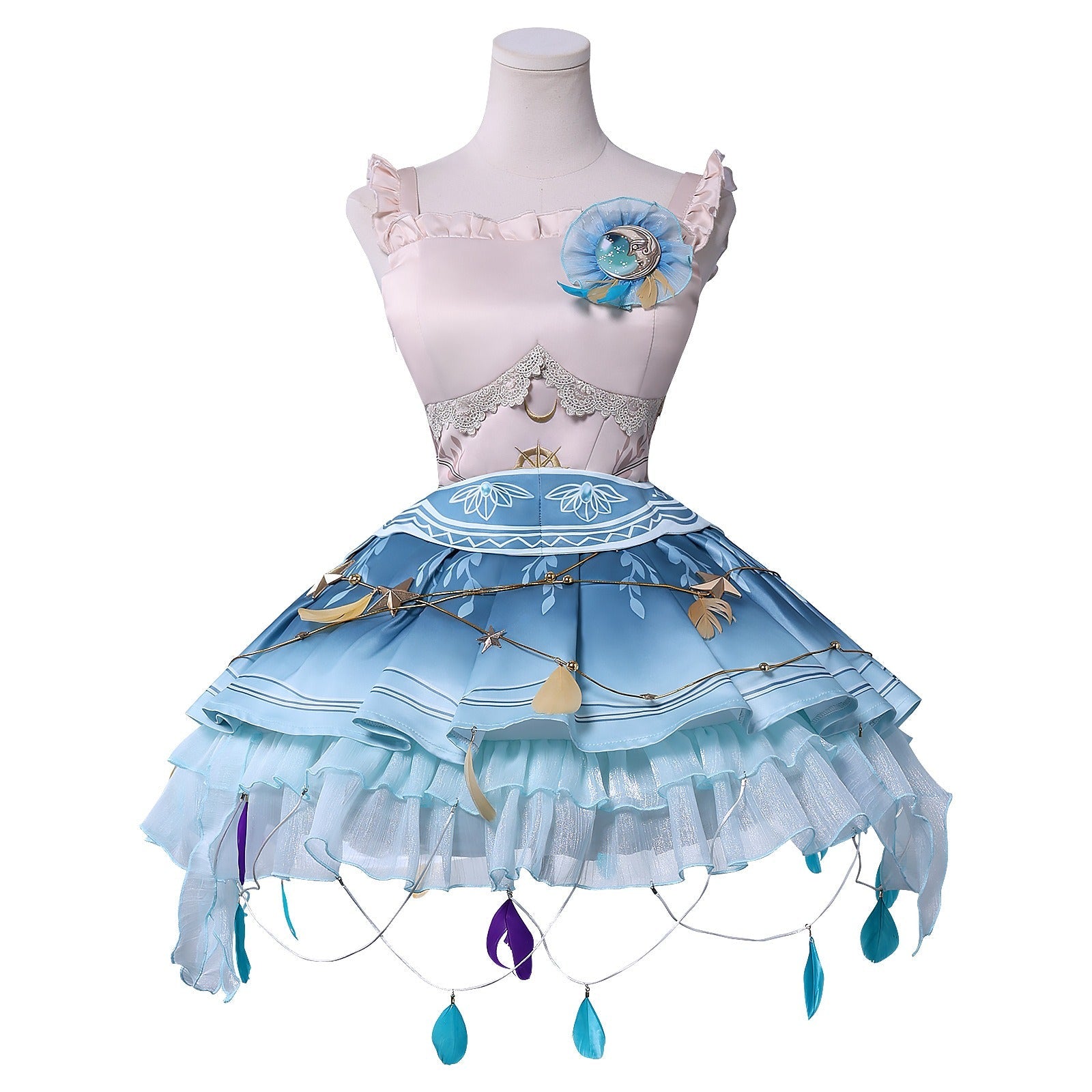Identity V “Dancer’s Drifting Moonlight” Rare Costume Cosplay Outfit – Game Anime Costume for Women - Coscosmos