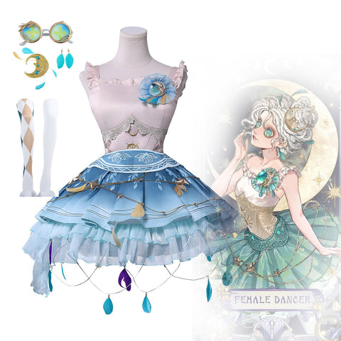 Identity V “Dancer’s Drifting Moonlight” Rare Costume Cosplay Outfit – Game Anime Costume for Women - Coscosmos