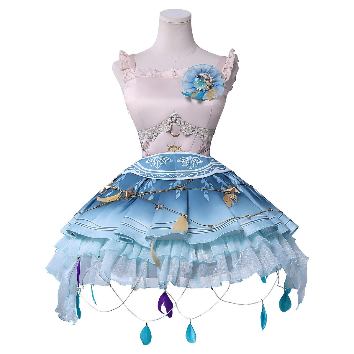 Identity V “Dancer’s Drifting Moonlight” Rare Costume Cosplay Outfit – Game Anime Costume for Women - Coscosmos