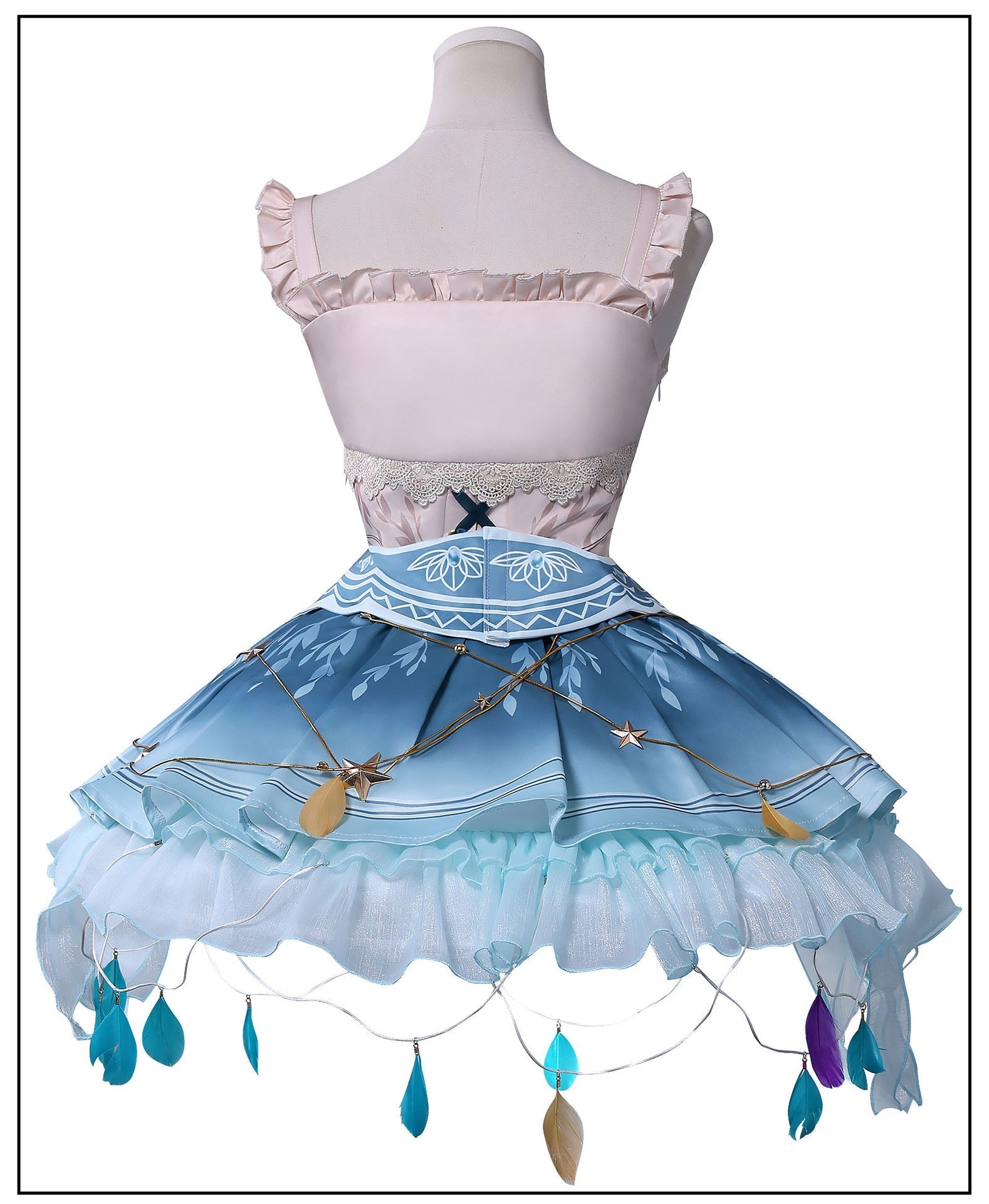Identity V “Dancer’s Drifting Moonlight” Rare Costume Cosplay Outfit – Game Anime Costume for Women - Coscosmos