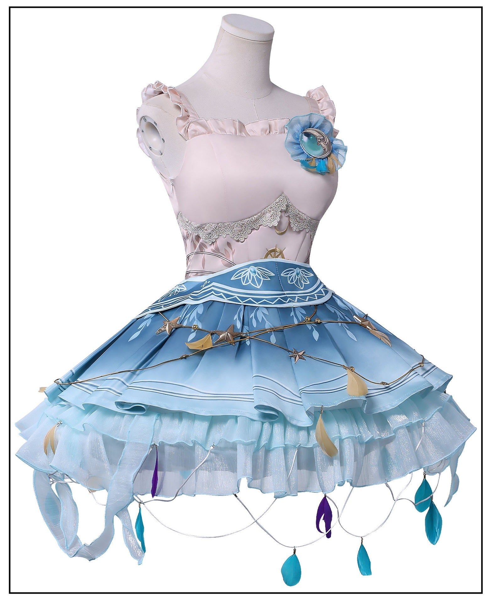 Identity V “Dancer’s Drifting Moonlight” Rare Costume Cosplay Outfit – Game Anime Costume for Women - Coscosmos