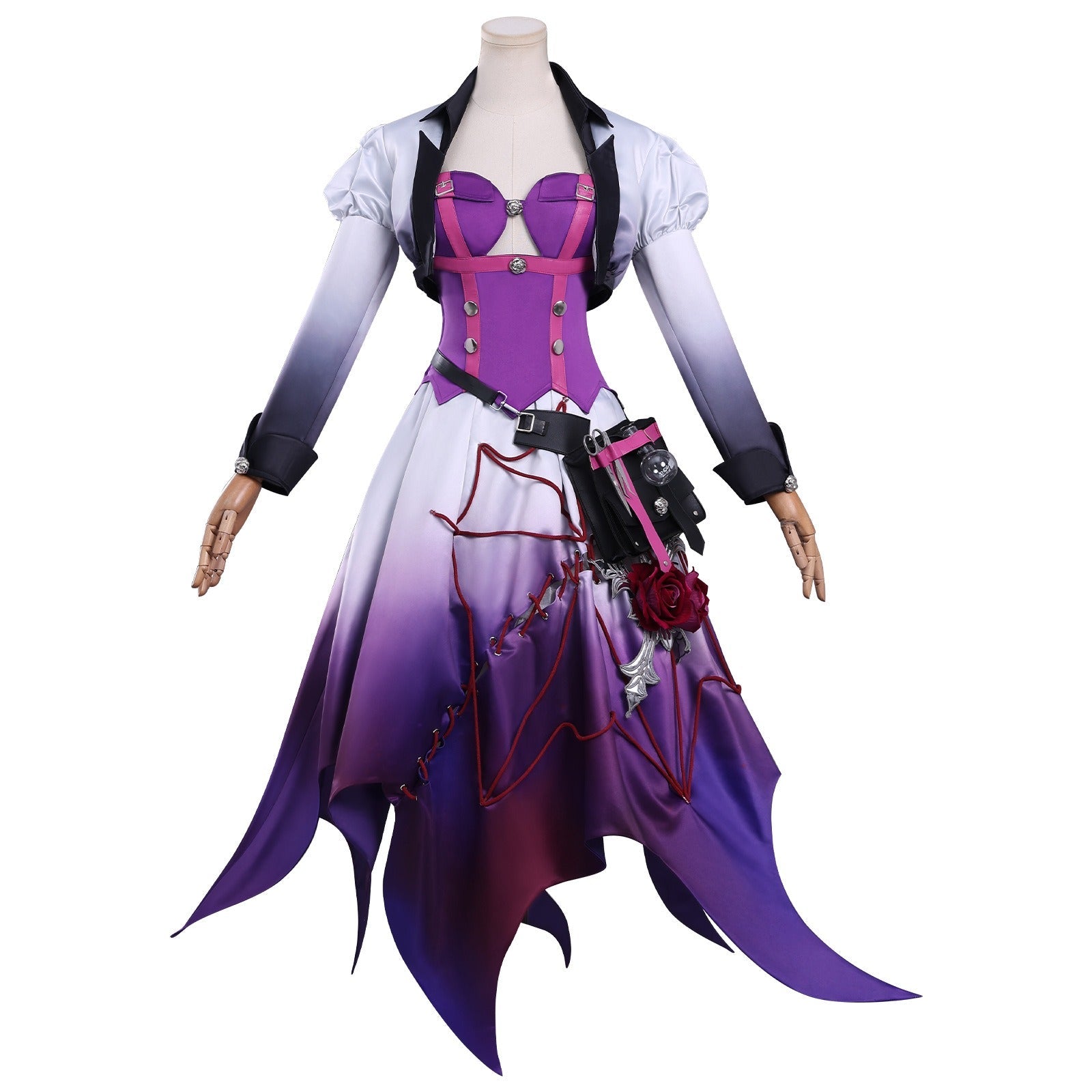 Identity V Doctor Silver Nitrate Cosplay Costume – Emily Dyer Game Anime Outfit for Women Halloween Party - Coscosmos