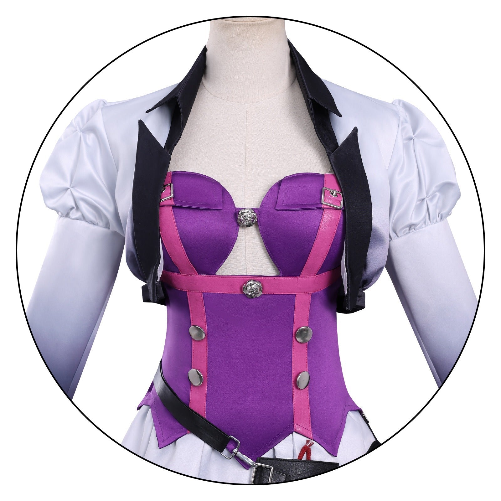 Identity V Doctor Silver Nitrate Cosplay Costume – Emily Dyer Game Anime Outfit for Women Halloween Party - Coscosmos