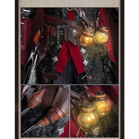 Identity V Embalmer "Exorcist" Official Cosplay Costume Full Set with Props - Coscosmos