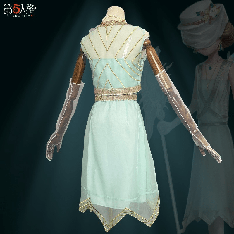 Identity V Entomologist Botanist Professor Cosplay Costume Full Set Women Outfit - Coscosmos
