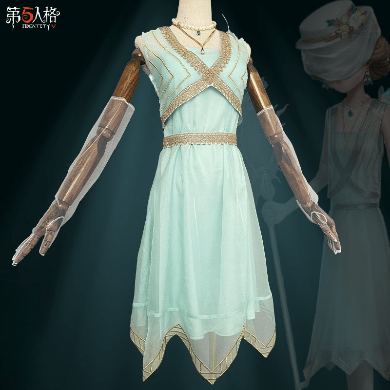 Identity V Entomologist Botanist Professor Cosplay Costume Full Set Women Outfit - Coscosmos
