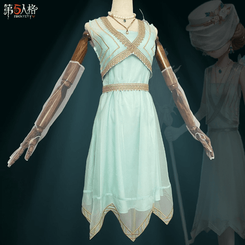 Identity V Entomologist Botanist Professor Cosplay Costume Full Set Women Outfit - Coscosmos