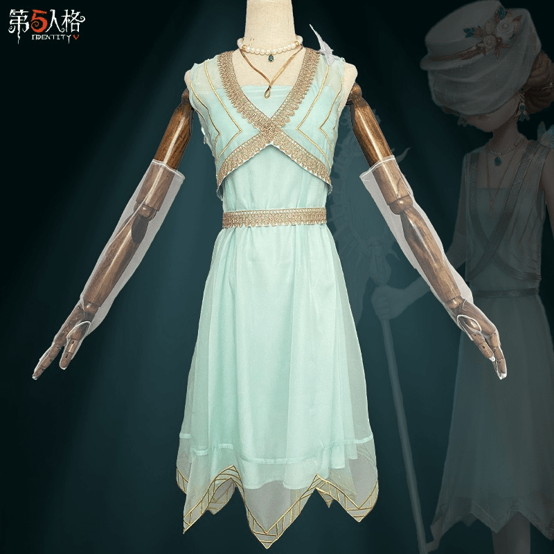 Identity V Entomologist Botanist Professor Cosplay Costume Full Set Women Outfit - Coscosmos