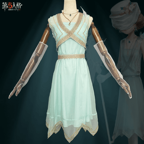 Identity V Entomologist Botanist Professor Cosplay Costume Full Set Women Outfit - Coscosmos