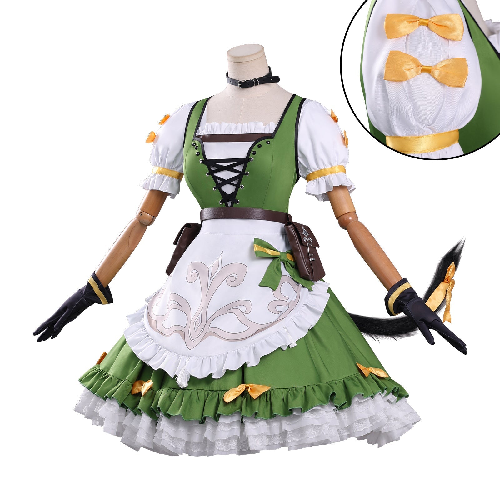 Identity V Gardener Cosplay Costume – Xiaomang Perfect Wrap Collaboration Prop Maker Gardener Cosplay Anime Costume - Coscosmos