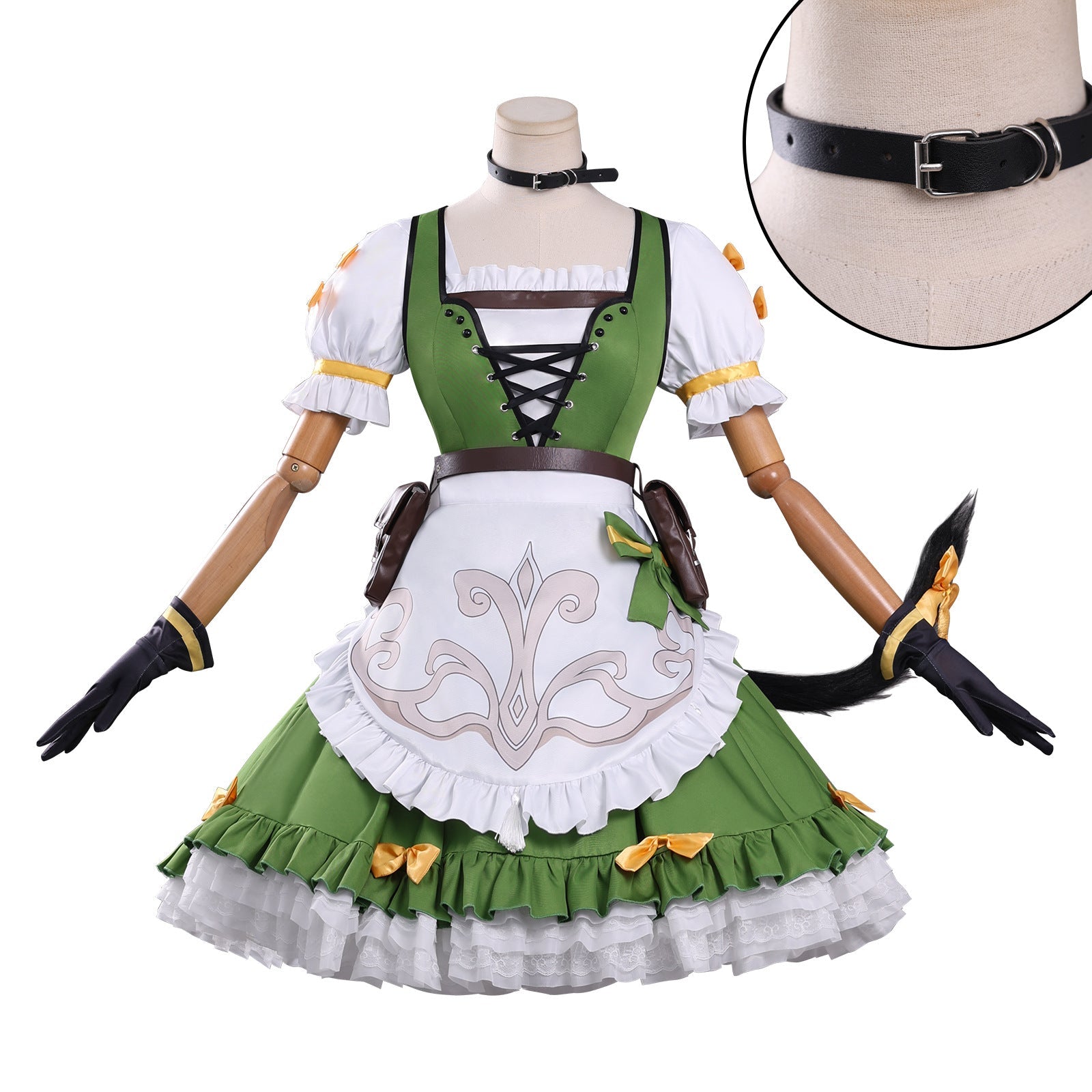 Identity V Gardener Cosplay Costume – Xiaomang Perfect Wrap Collaboration Prop Maker Gardener Cosplay Anime Costume - Coscosmos