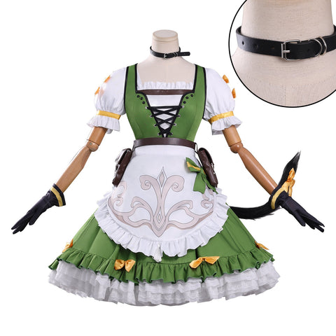 Identity V Gardener Cosplay Costume – Xiaomang Perfect Wrap Collaboration Prop Maker Gardener Cosplay Anime Costume - Coscosmos