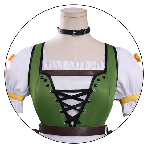 Identity V Gardener Cosplay Costume – Xiaomang Perfect Wrap Collaboration Prop Maker Gardener Cosplay Anime Costume - Coscosmos