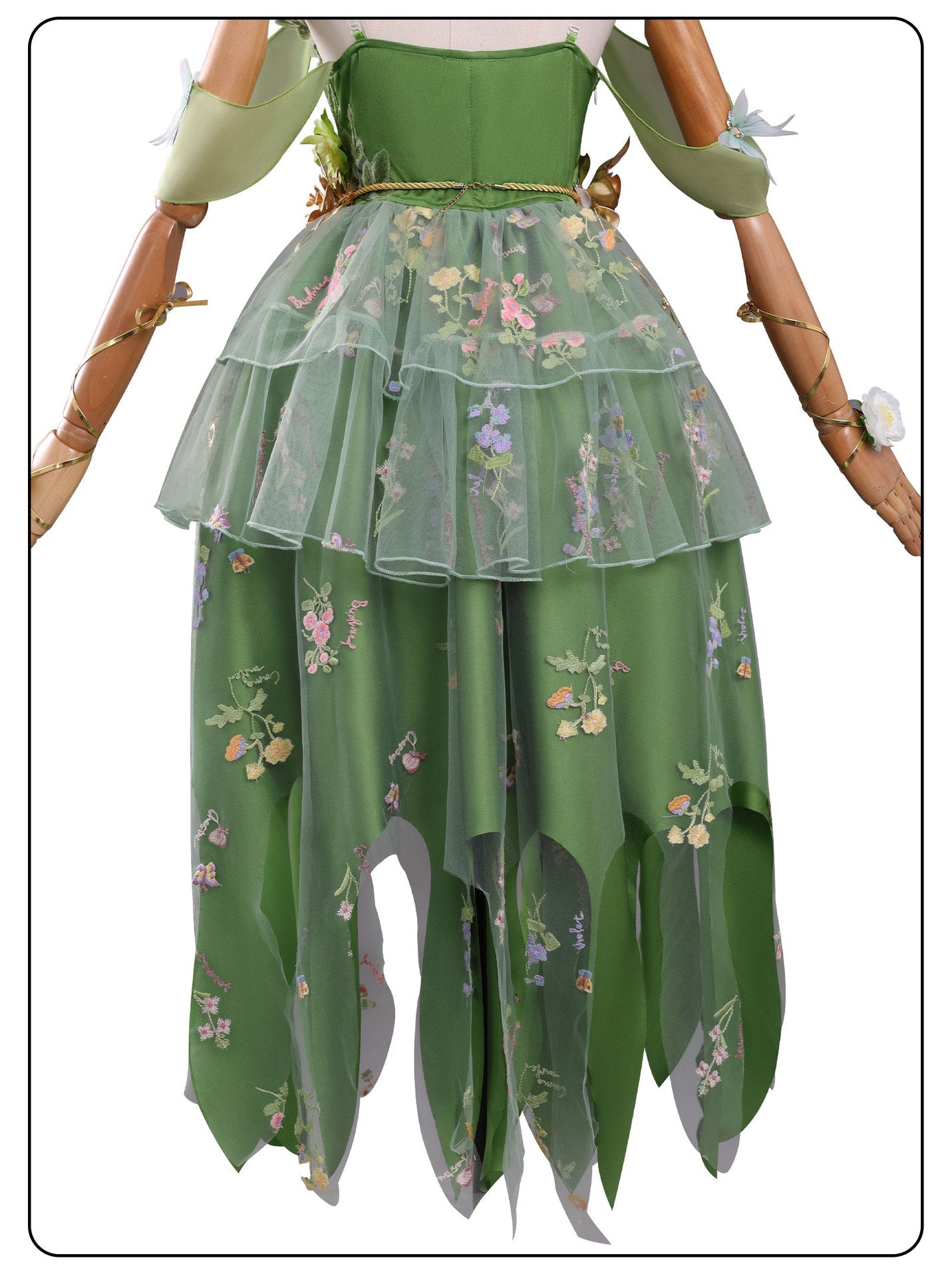 Identity V Gardener’s Nymph Award Costume – Gardener’s Everlasting Summer Cosplay Outfit - Coscosmos