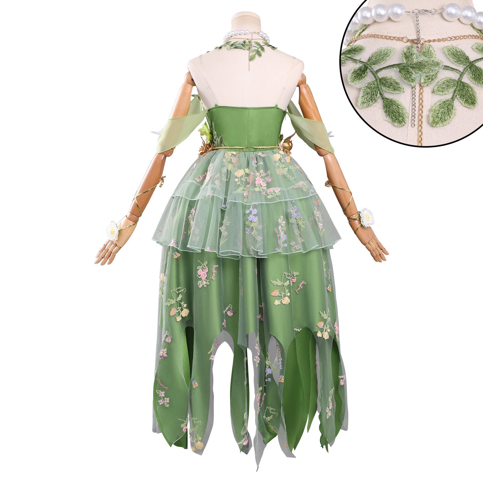 Identity V Gardener’s Nymph Award Costume – Gardener’s Everlasting Summer Cosplay Outfit - Coscosmos