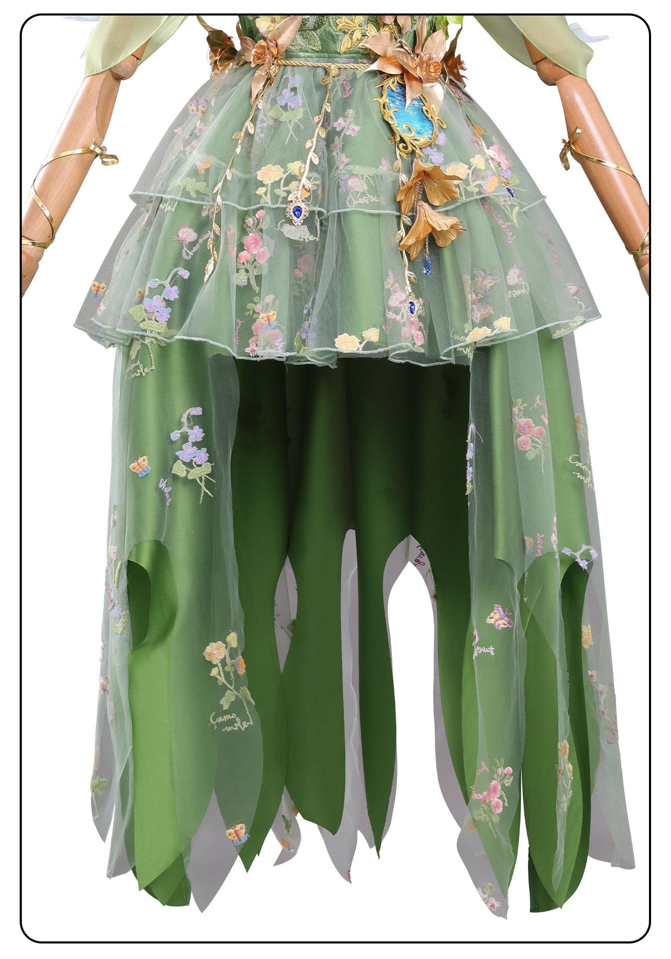 Identity V Gardener’s Nymph Award Costume – Gardener’s Everlasting Summer Cosplay Outfit - Coscosmos