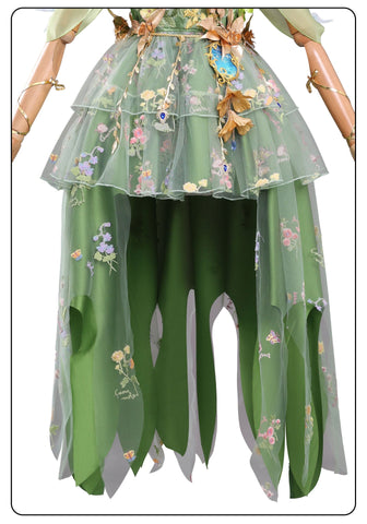 Identity V Gardener’s Nymph Award Costume – Gardener’s Everlasting Summer Cosplay Outfit - Coscosmos