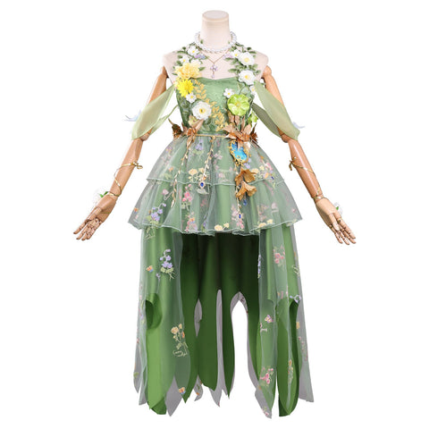 Identity V Gardener’s Nymph Award Costume – Gardener’s Everlasting Summer Cosplay Outfit - Coscosmos