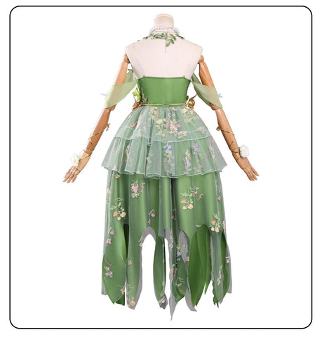Identity V Gardener’s Nymph Award Costume – Gardener’s Everlasting Summer Cosplay Outfit - Coscosmos