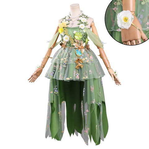 Identity V Gardener’s Nymph Award Costume – Gardener’s Everlasting Summer Cosplay Outfit - Coscosmos