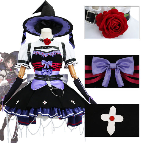 Identity V Halloween Concert Cosplay Costume – Gardener Emma Woods Outfit for Game Anime Fans - Coscosmos