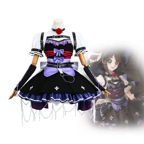 Identity V Halloween Concert Cosplay Costume – Gardener Emma Woods Outfit for Game Anime Fans - Coscosmos