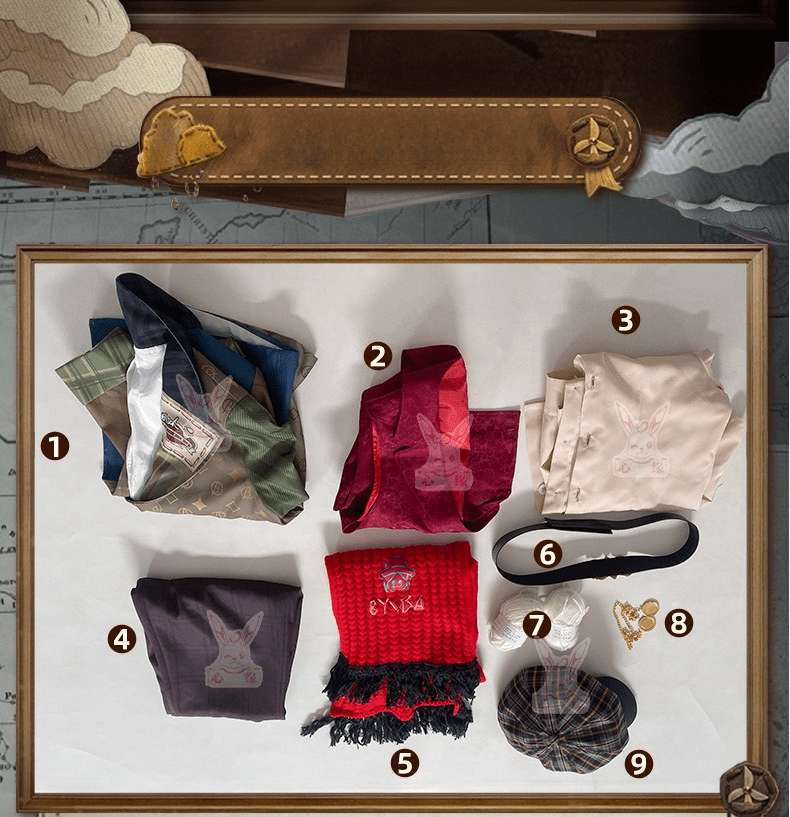 Identity V Hell Ember Limited Rare Outfit Cosplay Costume Non - sale Game Skin - Coscosmos