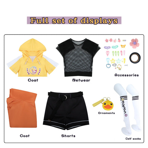 Identity V Little Yellow Duck Second Crossover: S - Tier Perfumer Buffy Cosplay Costume – Officially Licensed Game Attire for Cosplayers - Coscosmos