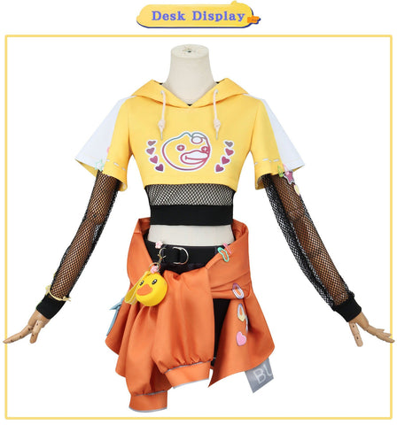 Identity V Little Yellow Duck Second Crossover: S - Tier Perfumer Buffy Cosplay Costume – Officially Licensed Game Attire for Cosplayers - Coscosmos