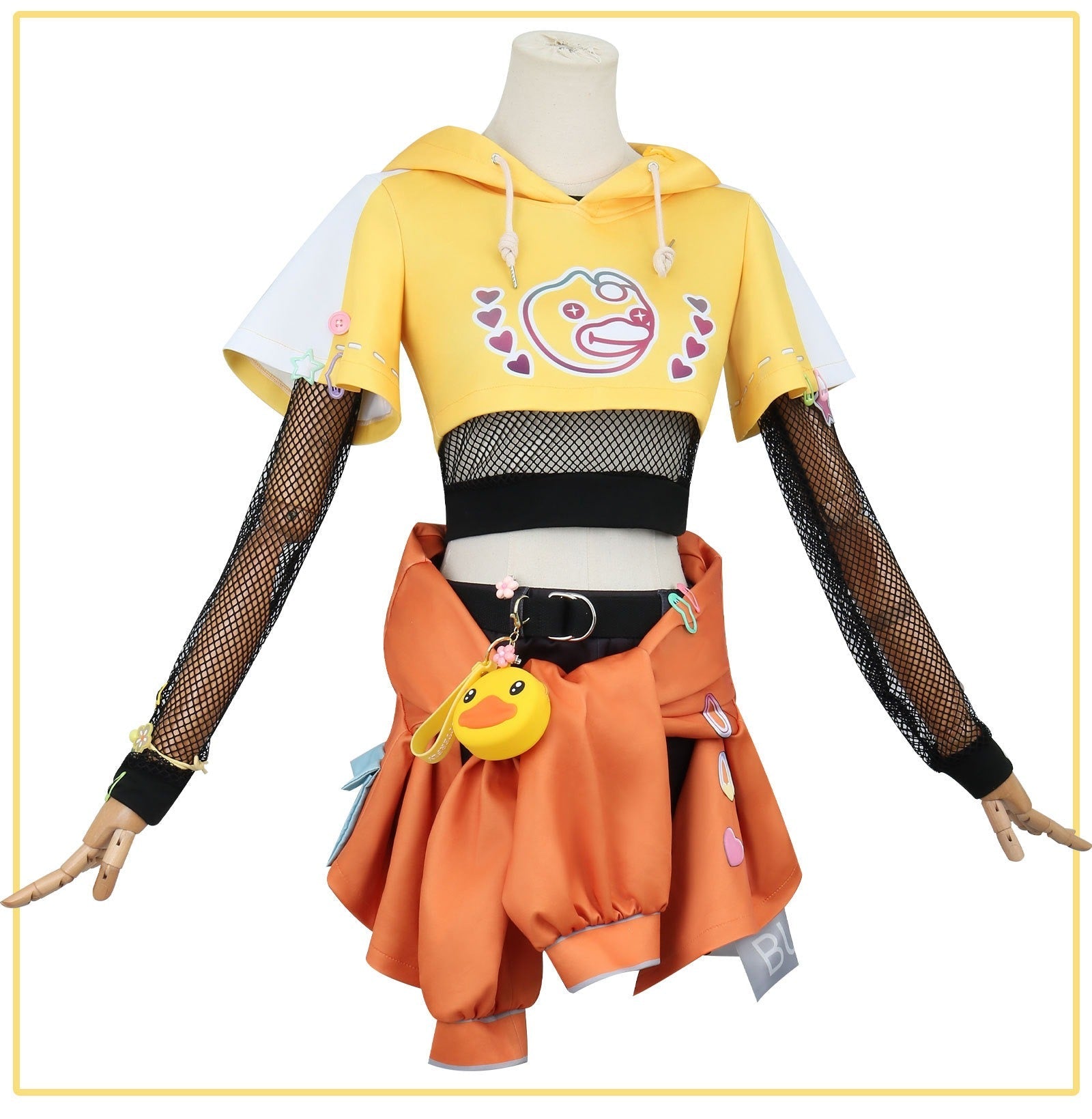 Identity V Little Yellow Duck Second Crossover: S - Tier Perfumer Buffy Cosplay Costume – Officially Licensed Game Attire for Cosplayers - Coscosmos