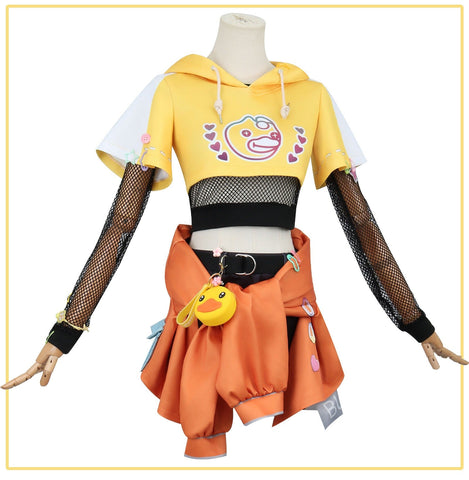 Identity V Little Yellow Duck Second Crossover: S - Tier Perfumer Buffy Cosplay Costume – Officially Licensed Game Attire for Cosplayers - Coscosmos