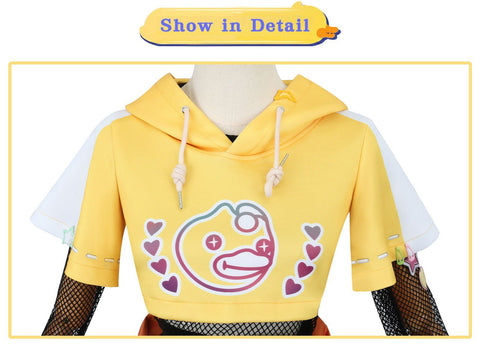 Identity V Little Yellow Duck Second Crossover: S - Tier Perfumer Buffy Cosplay Costume – Officially Licensed Game Attire for Cosplayers - Coscosmos