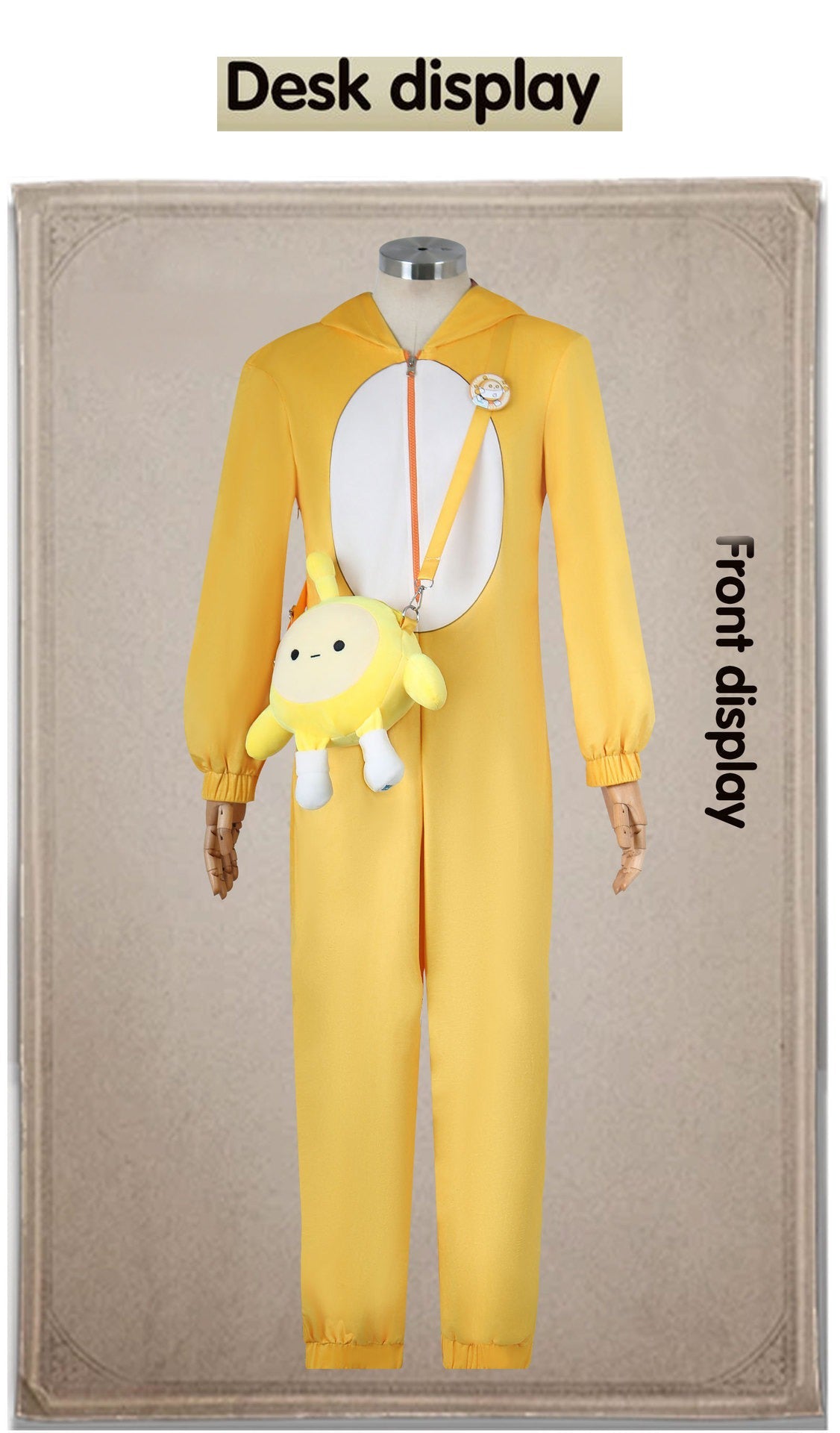Identity V Lucky Guy “Little Yellow’s Friend” Cosplay Costume – Jumpsuit for Game Anime Fans - Coscosmos